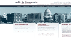 Desktop Screenshot of aplinringsmuth.com