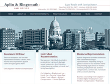 Tablet Screenshot of aplinringsmuth.com